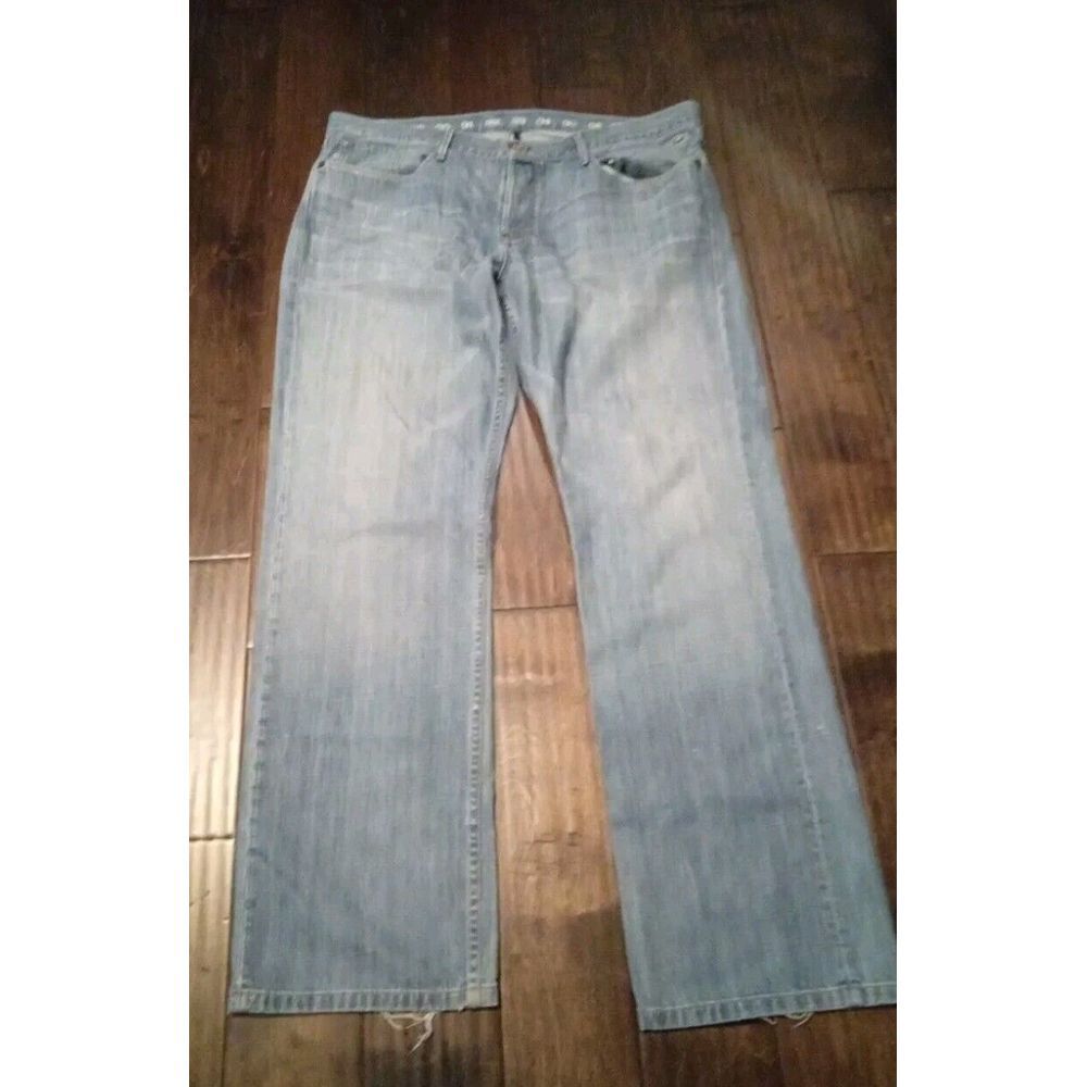 Vintage Style Denim Jeans Light Wash Relaxed Fit Everyday‎ Wear